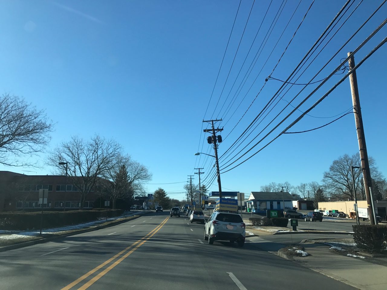 新泽西真相车队揭露中共邪恶 民众:支持你们 7 nj01303